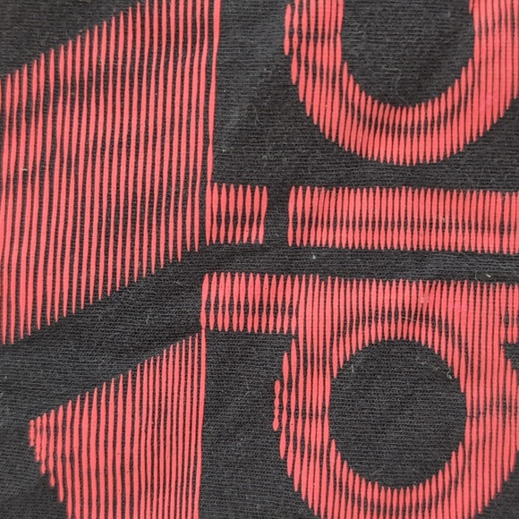 Adidas Cropped Sport Top Logo Black Pink Size XS - Picture 2 of 3